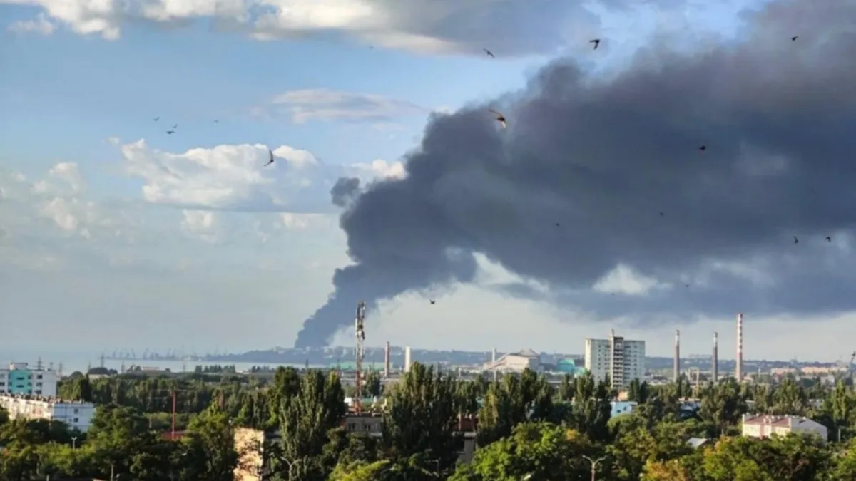 Дрони атакували Ільський НПЗ, нафтобази в Краснодарському краю і Ростовській області та морський порт у Таганрозі (ВІДЕО)