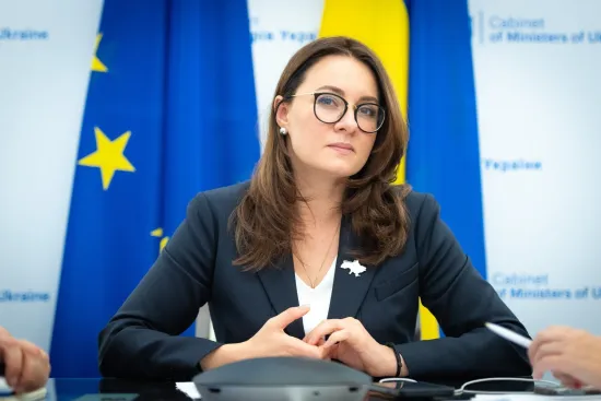 Yulia Svyrydenko is stepping down as Prime Minister