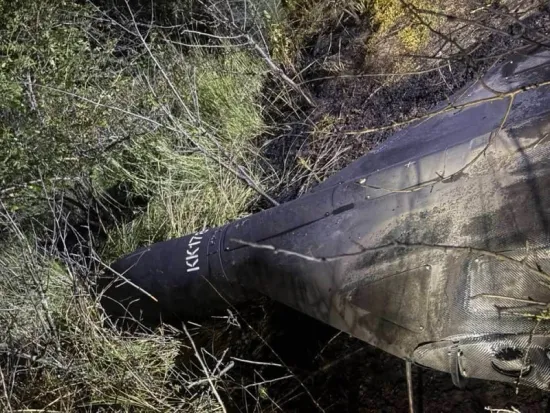 A Russian ‘Geran-2’ drone crashed and exploded in Moldova