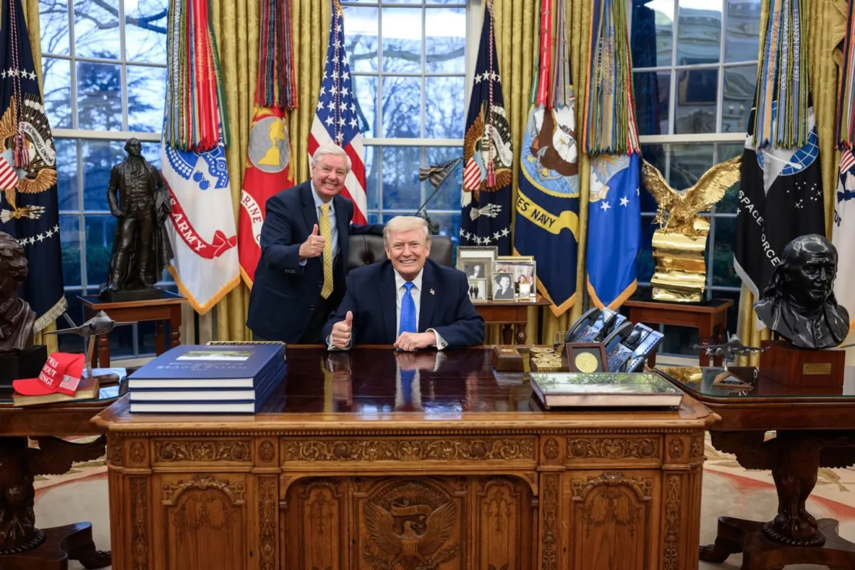 Трамп підтримав законопроєкт про нові санкції проти Росії, який просував просував сенатор Ліндсі Грем