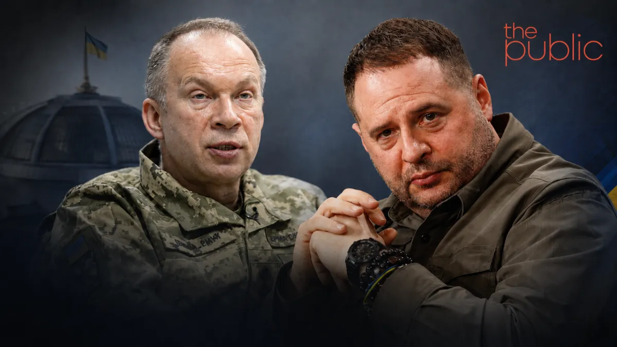 Андрій Єрмак зустрівся із Сирським після відставки Федорова