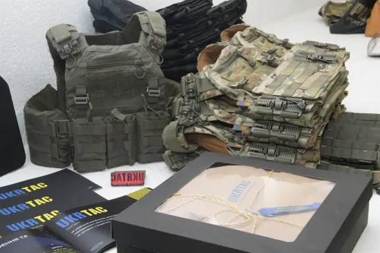 The Russians destroyed the factory and warehouses of the body armour manufacturer UKRTAC