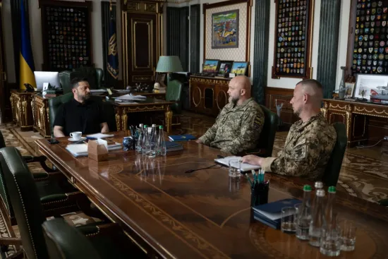 Zelenskyy held a meeting with the military command