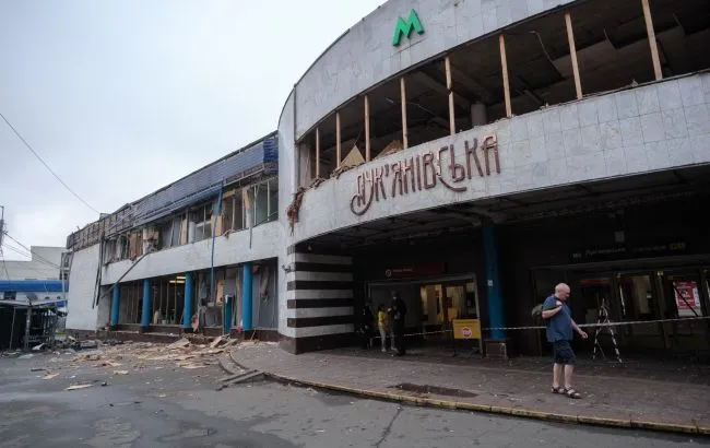 The Kyiv City State Administration has announced renovation work near the ‘Luk'yanivska’ metro station following the Russian attack: what will change