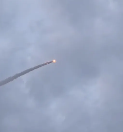 Співзасновник Fire Point опублікував відео запуску невідомої балістичної ракети (ВІДЕО)