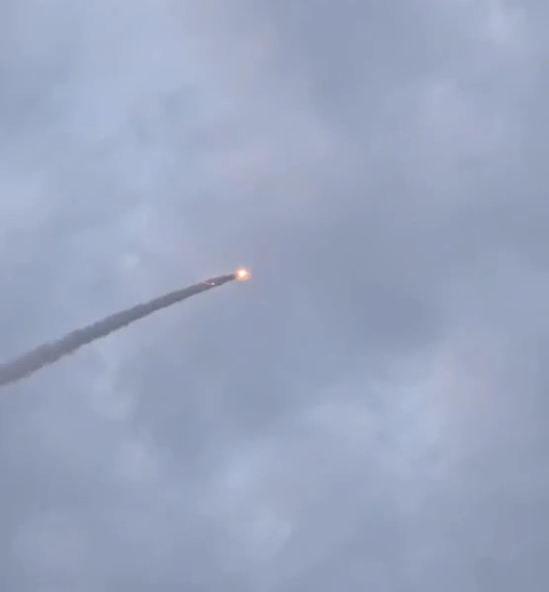 Співзасновник Fire Point опублікував відео запуску невідомої балістичної ракети (ВІДЕО)