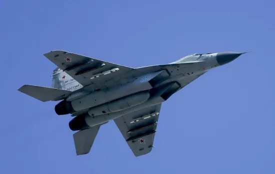 The Ukrainian Armed Forces have destroyed a Russian MiG-29 at an airfield in the Kursk region