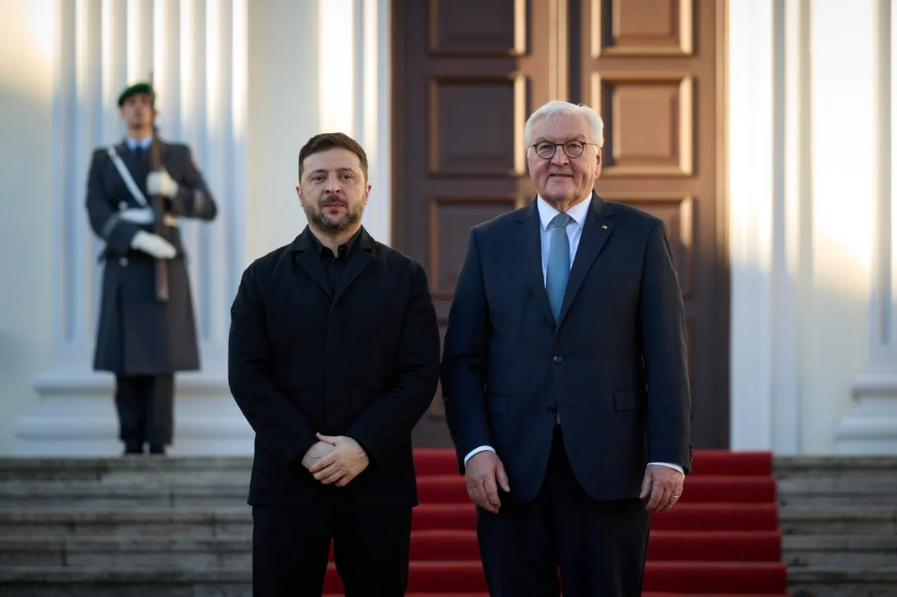 Зеленський у Берліні обговорив із президентом Німеччини безпеку та відновлення України
