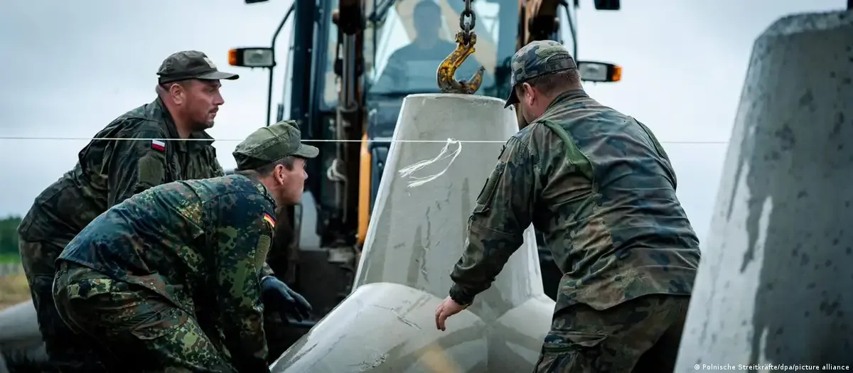 The Bundeswehr has joined efforts to strengthen Poland’s borders with Russia and Belarus