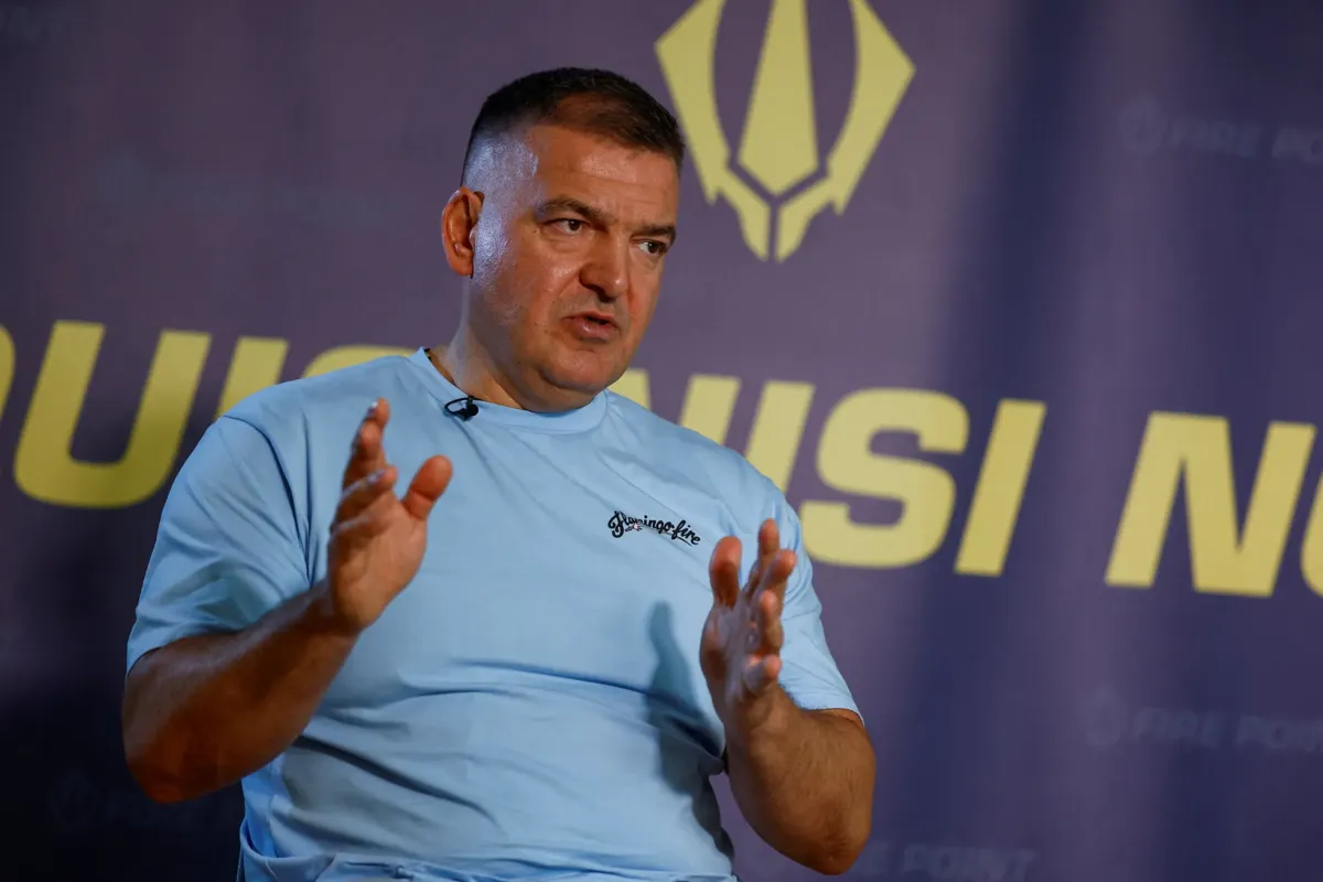Who is Denis Shtilerman, and how did Fire Point become the leading manufacturer of long-range drones for the Ukrainian Armed Forces?