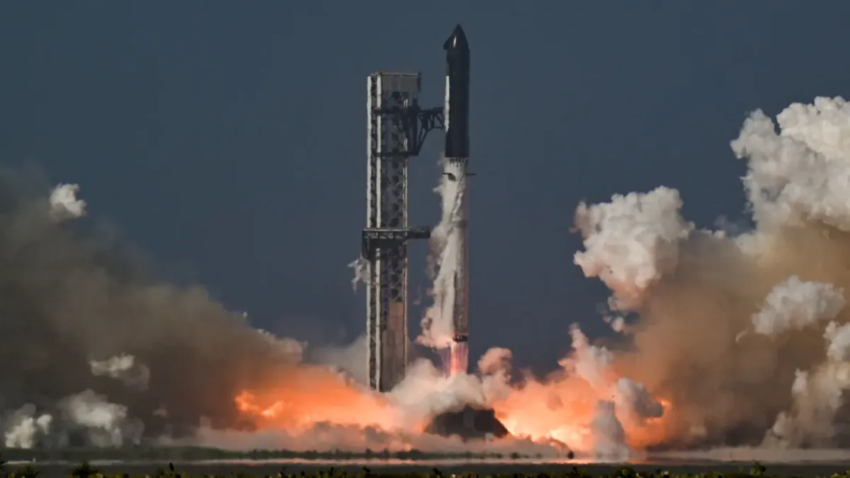 SpaceX провела 13-й запуск Starship і вперше випробувала супутники Starlink V3