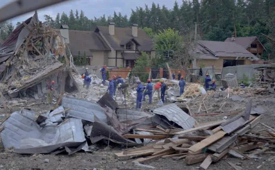 Russian strike on an arms exhibition in the Kyiv region on 24 July: death toll rises to 11