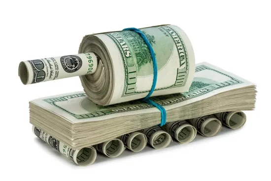Putin has made military spending a priority for Russia until 2029