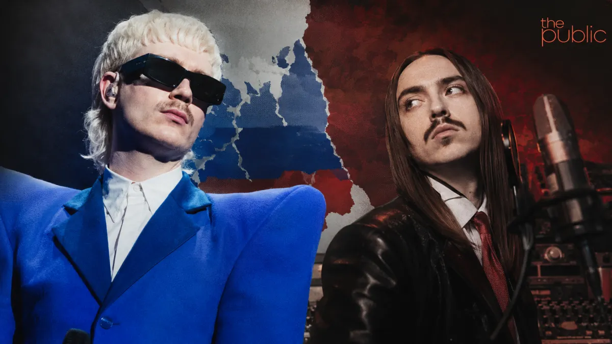 Eurovision stars Joost Klein and Tommy Cash have recorded a track about Russia