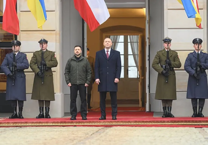 Navrotsky calls Zelensky's visit to Warsaw bad news for Russia