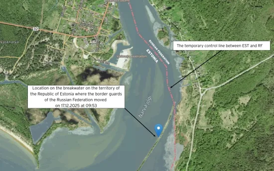 Estonia does not rule out closing border with Russia after Narva incident