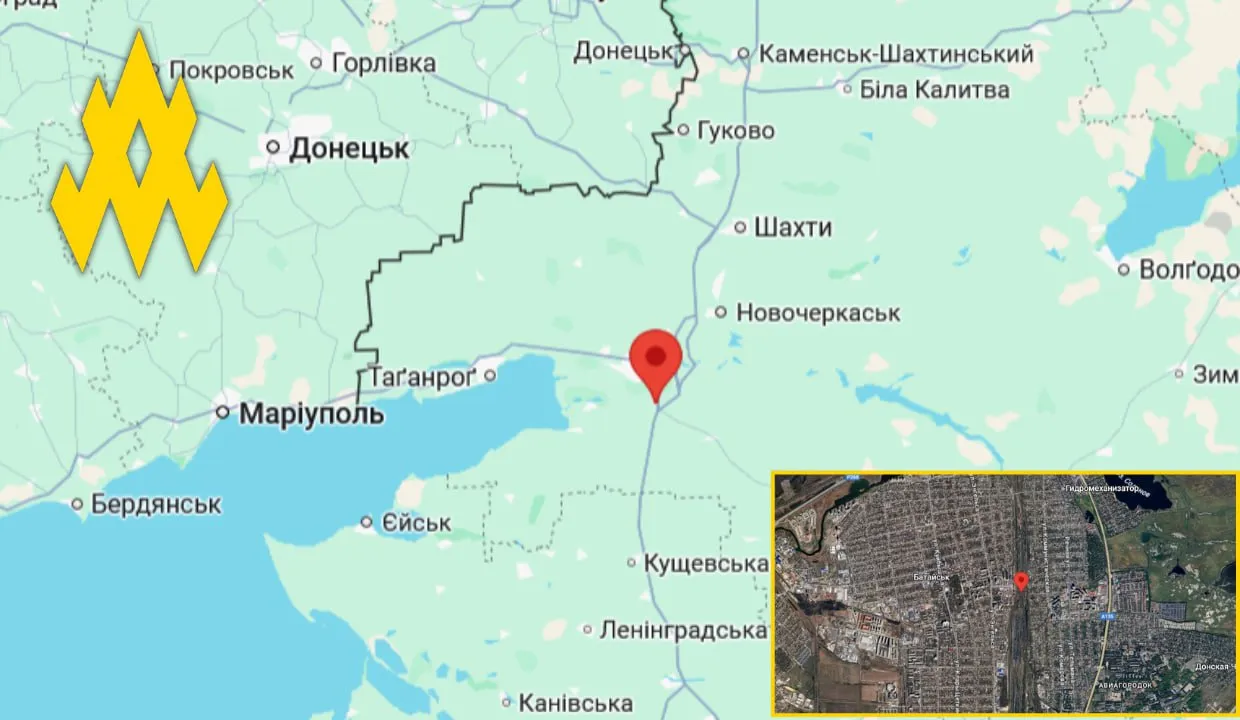 "Atesh reports sabotage at key railway junction near Rostov-on-Don