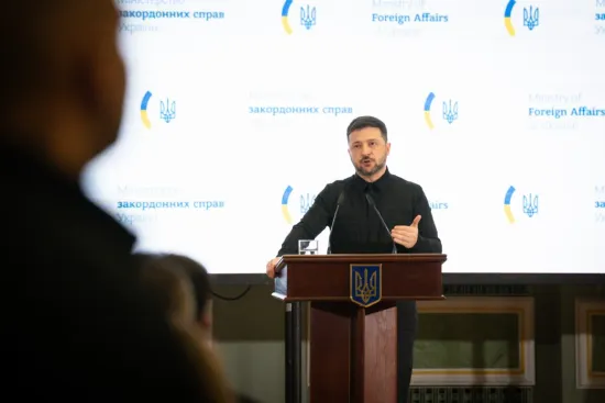 Zelensky warns of risk of strikes on Christmas, talks about air defence, diplomacy, peace plan and prisoners in Sumy region