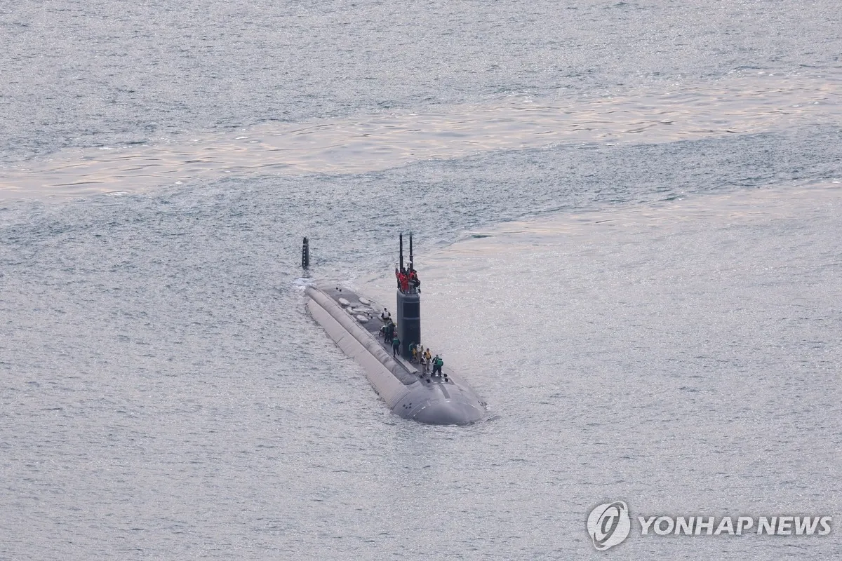US nuclear submarine arrives in South Korea to replenish supplies