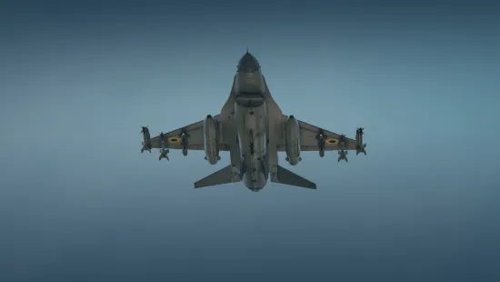 Air Force shows video of repelling massive Russian attack