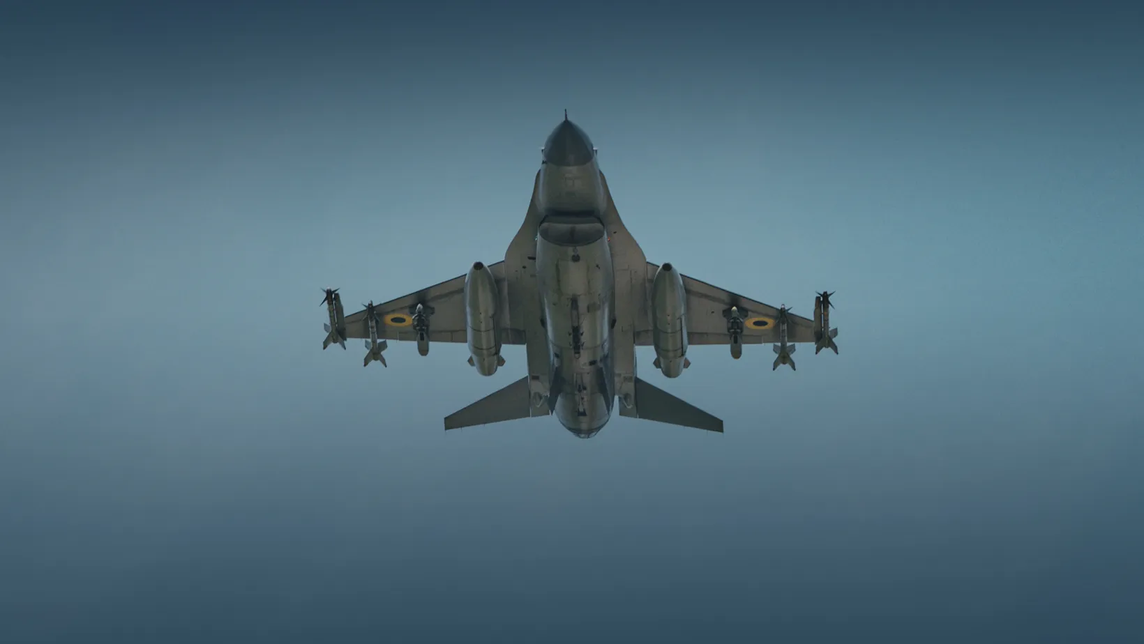 Air Force shows video of repelling massive Russian attack