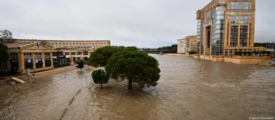 Heavy rains cause widespread flooding in southern France