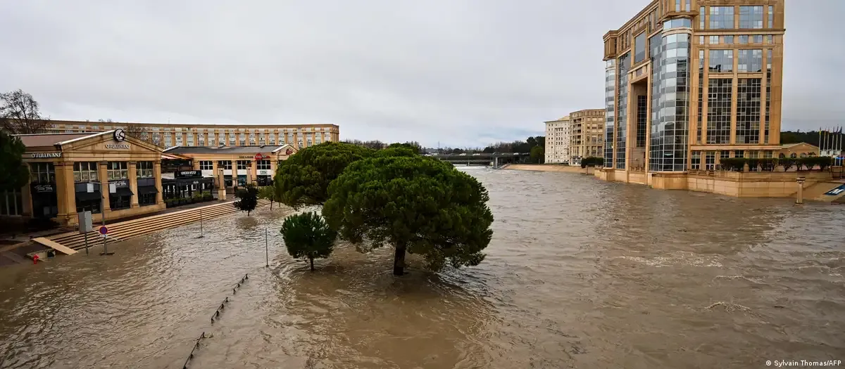 Heavy rains cause widespread flooding in southern France