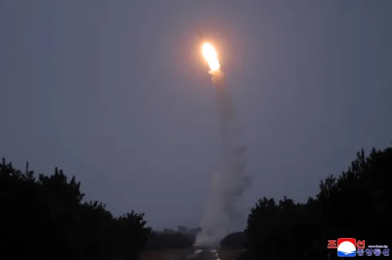Kim Jong-un supervised the test of new long-range anti-aircraft missiles