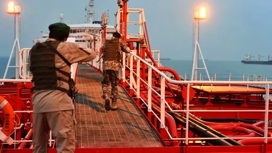 Iran seizes foreign oil tanker in the Strait of Hormuz