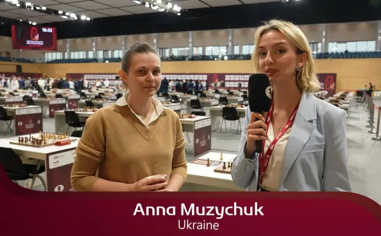 Anna Muzychuk wins silver medal at the World Blitz Chess Championship in Qatar