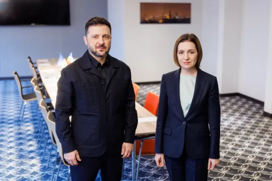 Санду звинуватила Росію у зриві мирних переговорів та ударах по цивільних в Україні