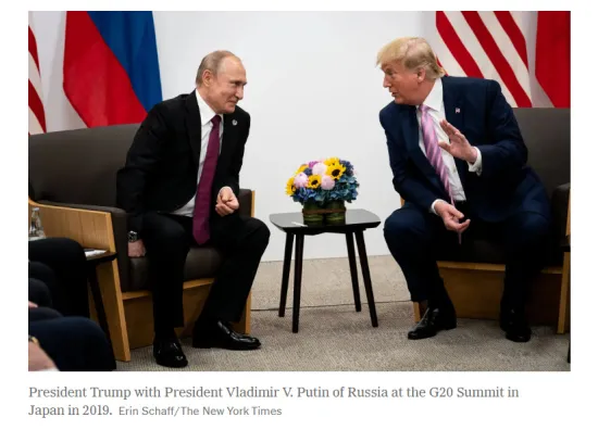 Trump intends to hold a meeting with Putin next week