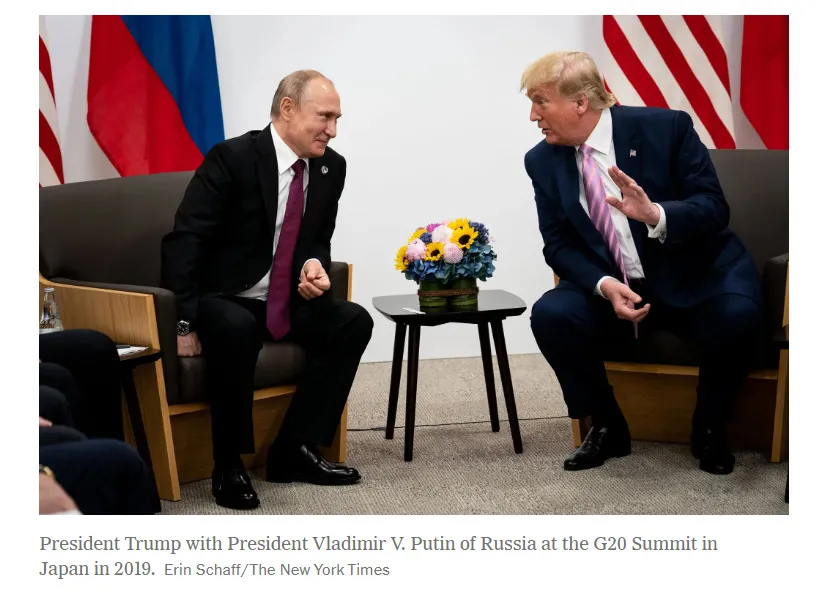 Trump intends to hold a meeting with Putin next week