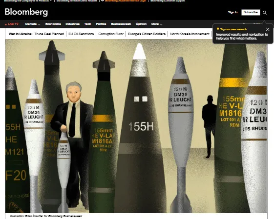 Germany provided the defense giant's leader at the Chancellor level