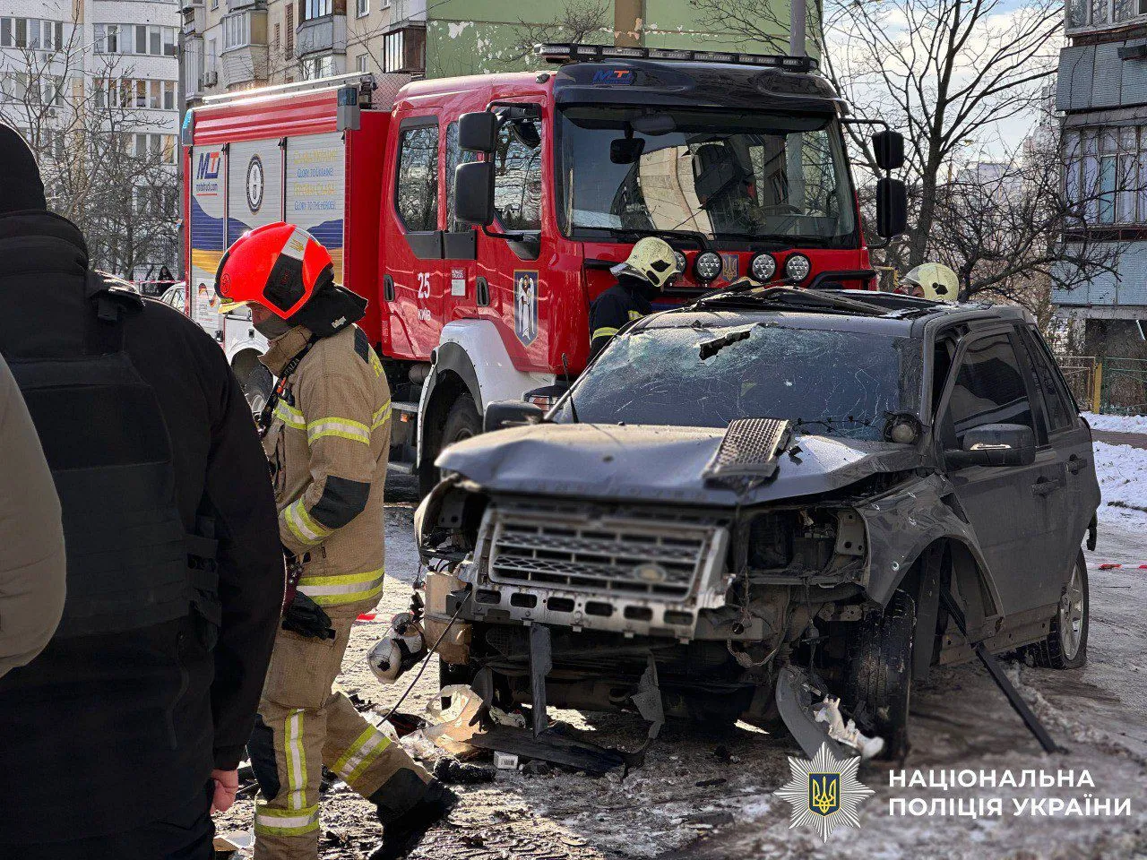 24-year-old woman detained in Kyiv for blowing up car of National Guard soldier