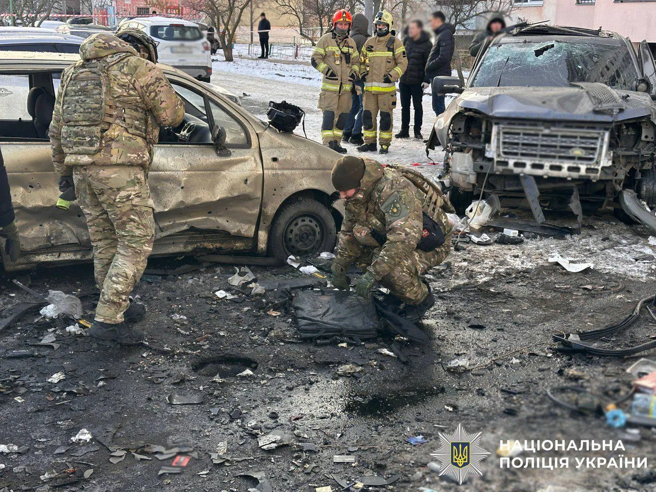 24-year-old woman detained in Kyiv for blowing up car of National Guard soldier