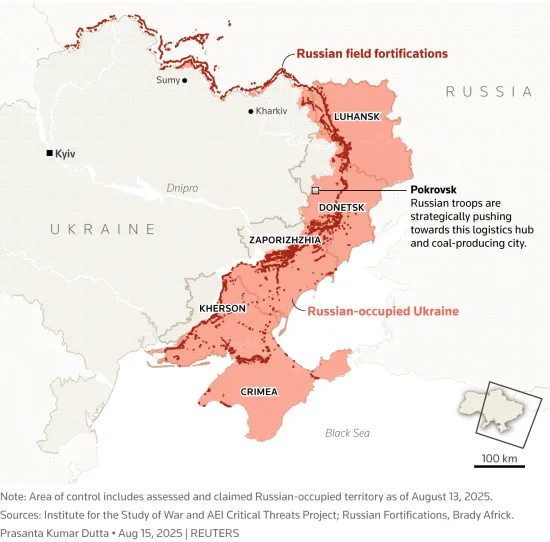 Putin offers Ukraine to give all of Donbas to Russia. Zelensky rejected Putin's demand.