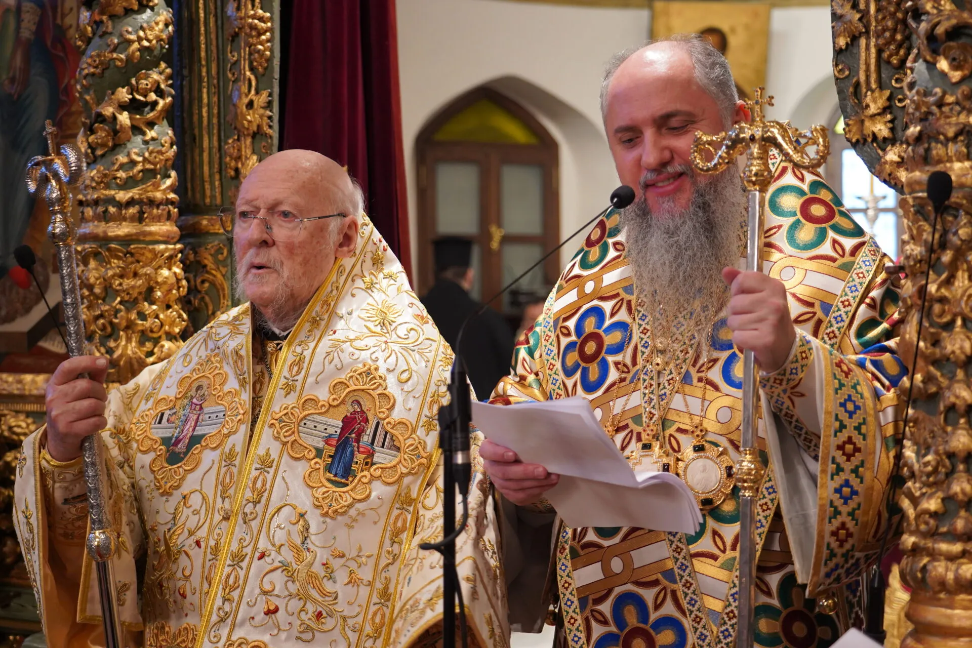 Епіфаній співслужив Вселенському патріарху на Фанарі у день Богоявлення