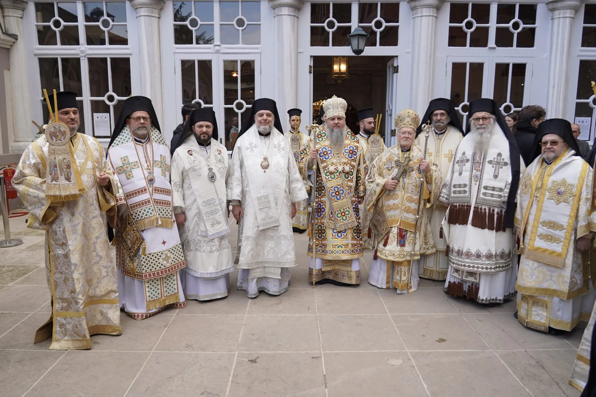 Епіфаній співслужив Вселенському патріарху на Фанарі у день Богоявлення