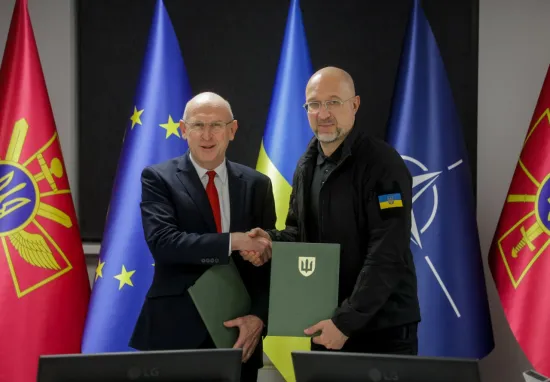 Україна і Британія узгодили оборонну співпрацю на 2026 рік і запуск масового виробництва дронів Octopus