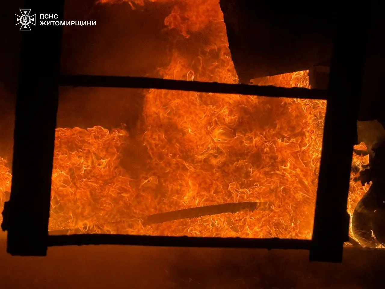 Russian strike on critical infrastructure in Zhytomyr region: injured, fires and blackouts