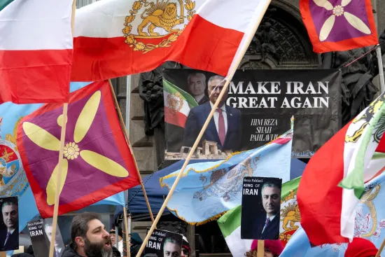 Son of deposed Shah calls on Trump to 'end the regime' in Iran