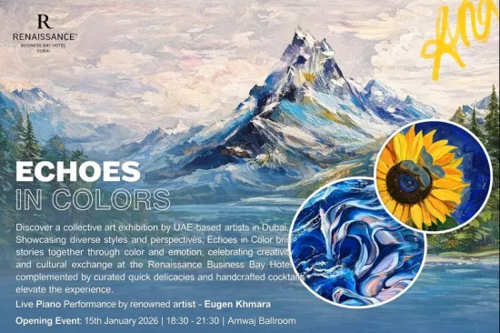 Art as a part of a larger dialogue: Echoes in Colours exhibition to be held in Dubai as part of the "Month of Ukraine in the UAE"