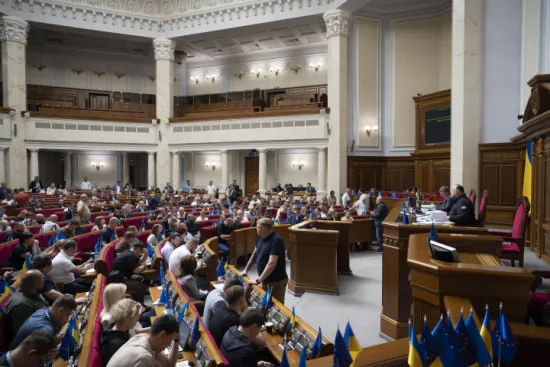 The text of the bill has appeared on the Verkhovna Rada website, proposing to allow men of non-conscription age to travel abroad.