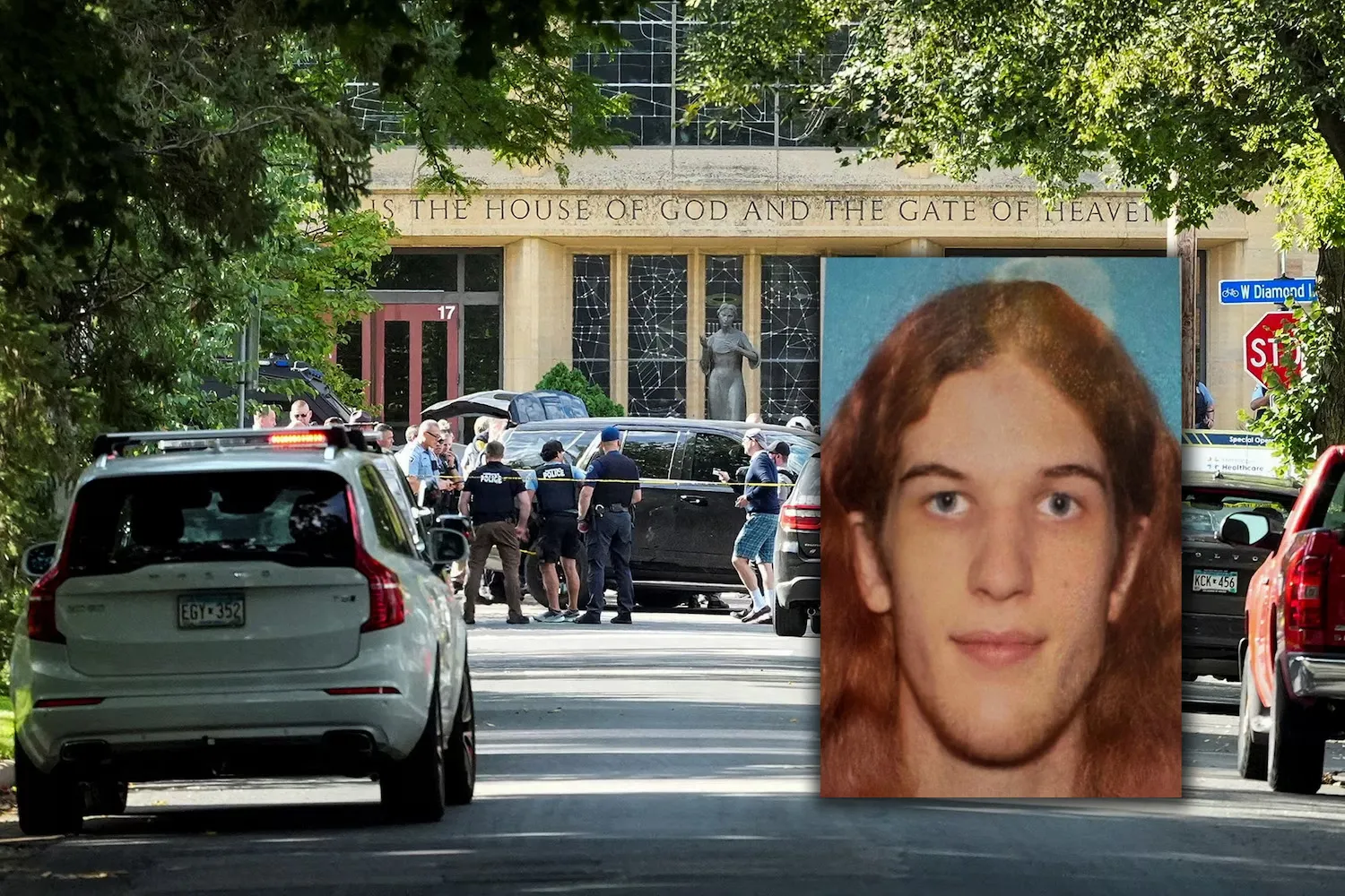 In the USA, a man shot a mass at a Catholic school