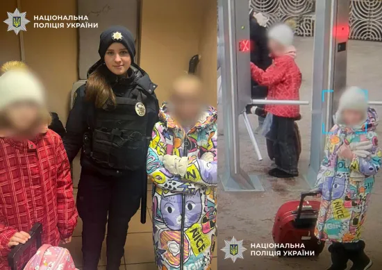 Дві 9-річні киянки з чемоданом вирушили «в подорож» до області: дітей швидко розшукала поліція