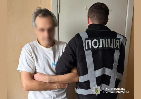 A man was detained in Zaporizhia for publicly supporting Russia and justifying the war against Ukraine