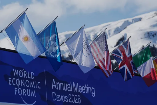 Trump has once again made Davos the centre of world politics