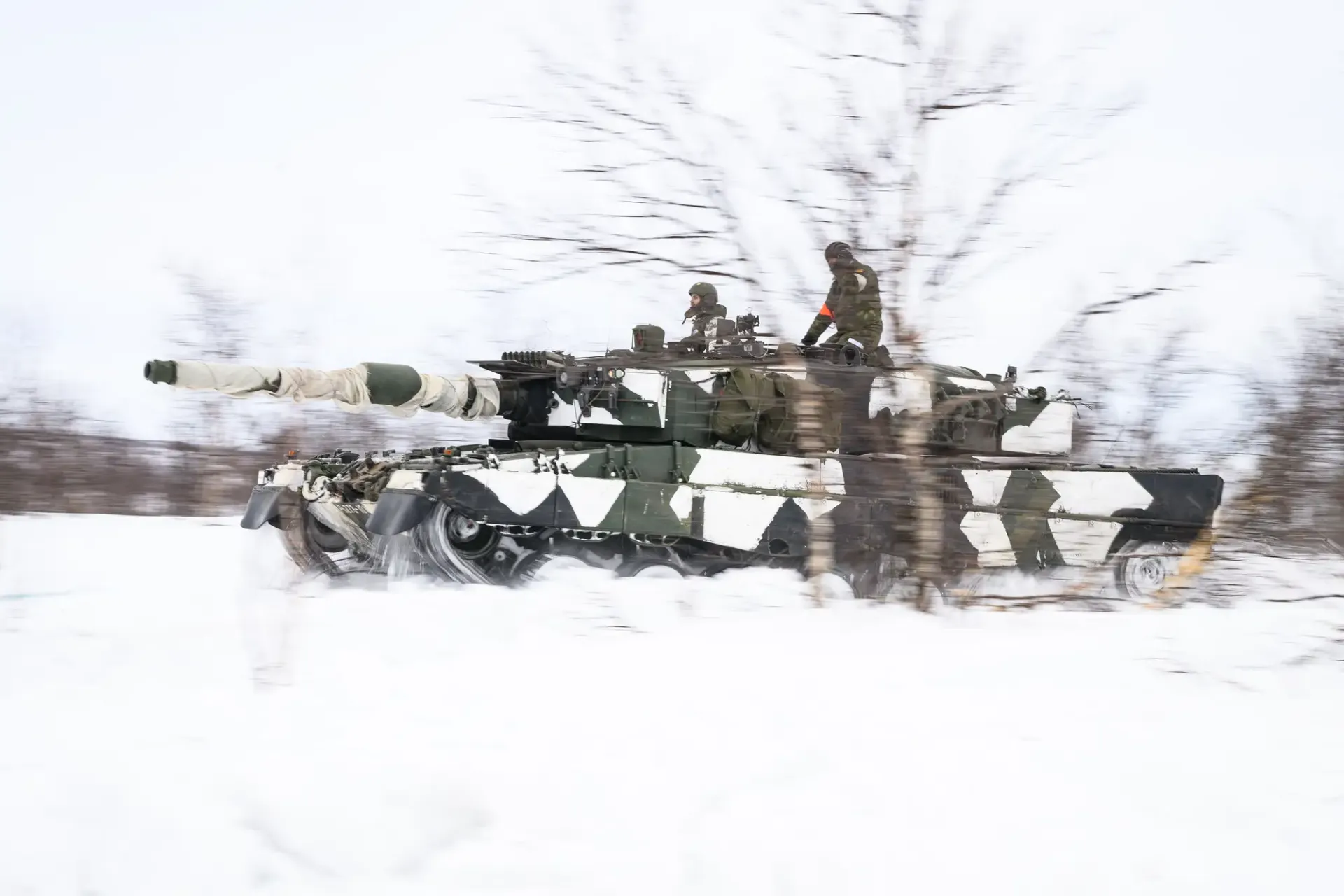 The President of Finland stated in Davos that the country is prepared for a possible attack by Russia.