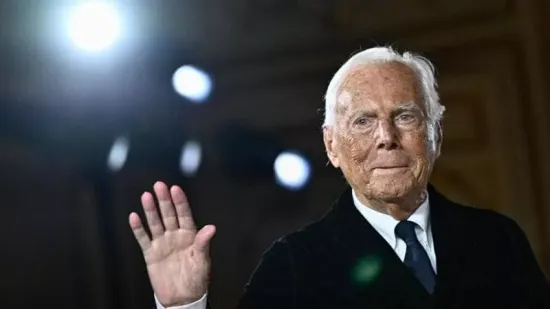 The head of the Giorgio Armani fashion house died at the age of 92
